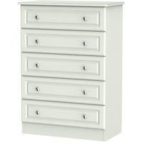 Montego 5-Drawer Chest - Ash Grey
