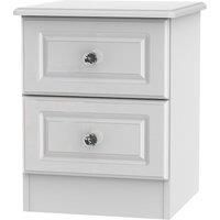 Berryfield 2Drawer Bedside Table  White
