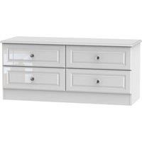 Berryfield 4Drawer Midi Chest  White