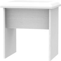 Otega Dressing Table Stool  White