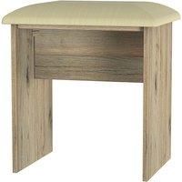 Wilcox Dressing Table Stool  Oak Effect