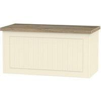 Wilcox Blanket Box  Cream Ash
