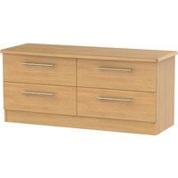 Edina 4Drawer Midi Chest of Drawers  Modern Oak