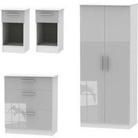 Milton Dressing Table and Stool Set  White