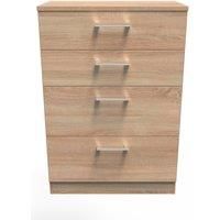 Swift Halton Ready Assembled Chest Of 4 Drawers