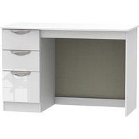 Indices Ready Assembled Desk White Gloss