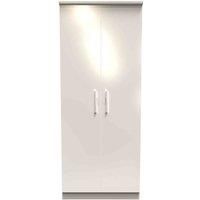 Welcome Furniture Fourrisse 2Ft6In Plain Wardrobe - Kashmir Gloss