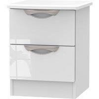 Indices 2-Drawer Bedside Cabinet - White