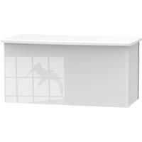 Indices Ready Assembled Blanket Box - White