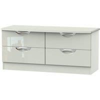 Indices 4Drawer Double Chest of Drawers  White/Grey