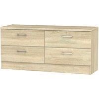 Yelanto 4Drawer Double Chest of Drawers  Oak