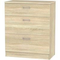 Yelanto 3Drawer Chest of Drawers  Oak