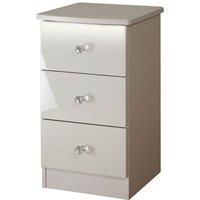 Nantes Cashmere Oak effect Rectangular Framed Mirror (H)505mm (W)480mm