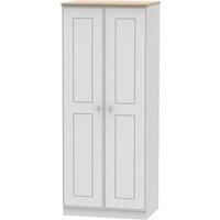 Tilly Ready Assembled 2 Door Wardrobe Grey