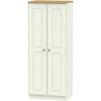 Ready Assembled Tilly 2 Door Wardrobe Cream