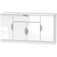 Indices 4Drawer, 1Door TV Unit  White