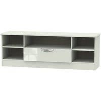 Indices 1Drawer Wide Open Shelf TV Unit  Beige