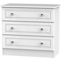 Florence White Ash 3 Drawer Chest