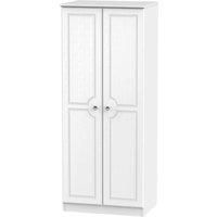 Florence White Ash 2 Door Wardrobe