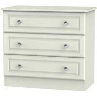 Lisbon Ready Assembled Three Drawer Chest Kashmir Ash