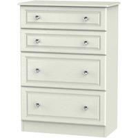 Lisbon Ready Assembled Four Drawer Chest Ash