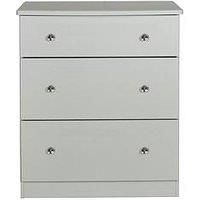 Swift Verve Ready Assembled 3 Drawer Deep Chest