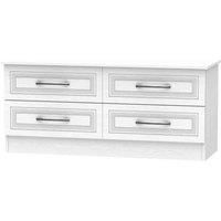 Ready Assembled Devon 4 Drawer Bed Box - White