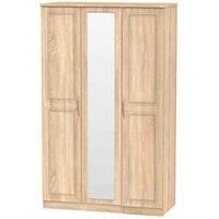 Swift Winchester Part Assembled 3 Door Mirrored Wardrobe