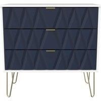 Ice 5 Drawer Chest - White