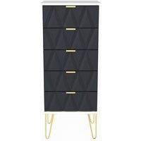 Ice 2 Drawer Midi Chest  White