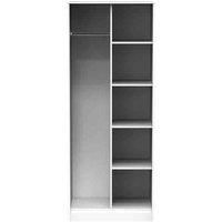 Ice Open Shelf Wardrobe  Pink
