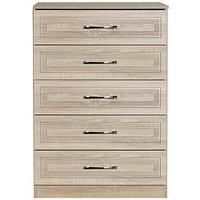 Swift Winchester Ready Assembled 5 Drawer Chest