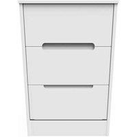 Swift Toronto Ready Assembled 3 Drawer Bedside Chest
