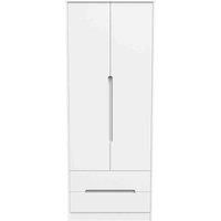 Swift Toronto Ready Assembled 2 Drawer, 2 Door Wardrobe