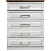 Swift Regent Ready Assembled 5 Drawer Chest