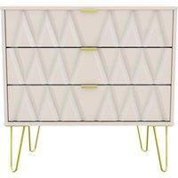 Copenhagen Ready Assembled Three Drawer Chest Ash