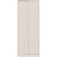 Copenhagen Ready Assembled Two Door Wardrobe Kashmir