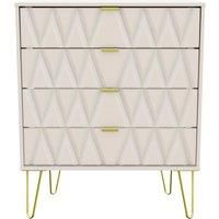 Copenhagen Ready Assembled Four Drawer Chest Ash