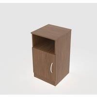 Ready Assembled Coventry 1 Door Bedside Cabinet Noche Walnut