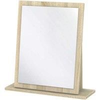 Coventry Ready Assembled Small Mirror Bardolino Light Oak