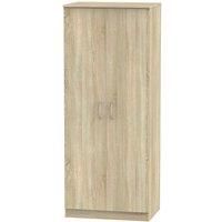 Ready Assembled Coventry 2 Door Wardrobe Bardolino Light Oak
