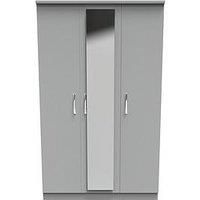 Hampshire Triple Mirror Wardrobe (Ready Assembled)