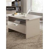Indices Ready Assembled Coffee Table With Drawer Kaschmir Gloss