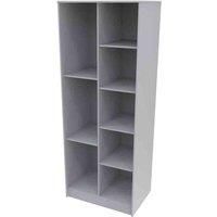 Indices Ready Assembled Tall Shelf Unit White Gloss