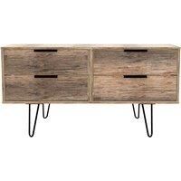 Ready Assembled 272340 Ds hirato 4drw bed box v oak