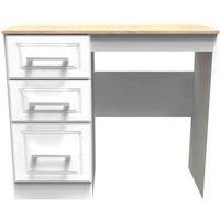 Ready Assembled 254321 Ds tre vanity white ash/oak