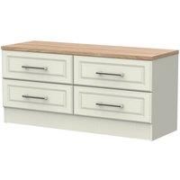 Trent Ready Assembled 4 Drawer Bed Box Kaschmir Ash/Oak