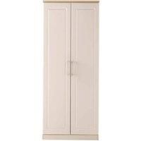 Ready Assembled Trent 2 Door Wardrobe Kaschmir Ash And Oak