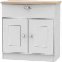 Tilly Ready Assembled 1 Drawer Sideboard Grey