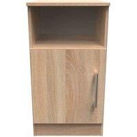 Devon Oak Effect Bedside Chest (H)695mm (W)395mm (D)415mm